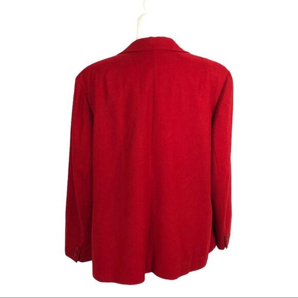 VTG Pendleton Red 100% Virgin Wool Blazer Button - Picture 6 of 15